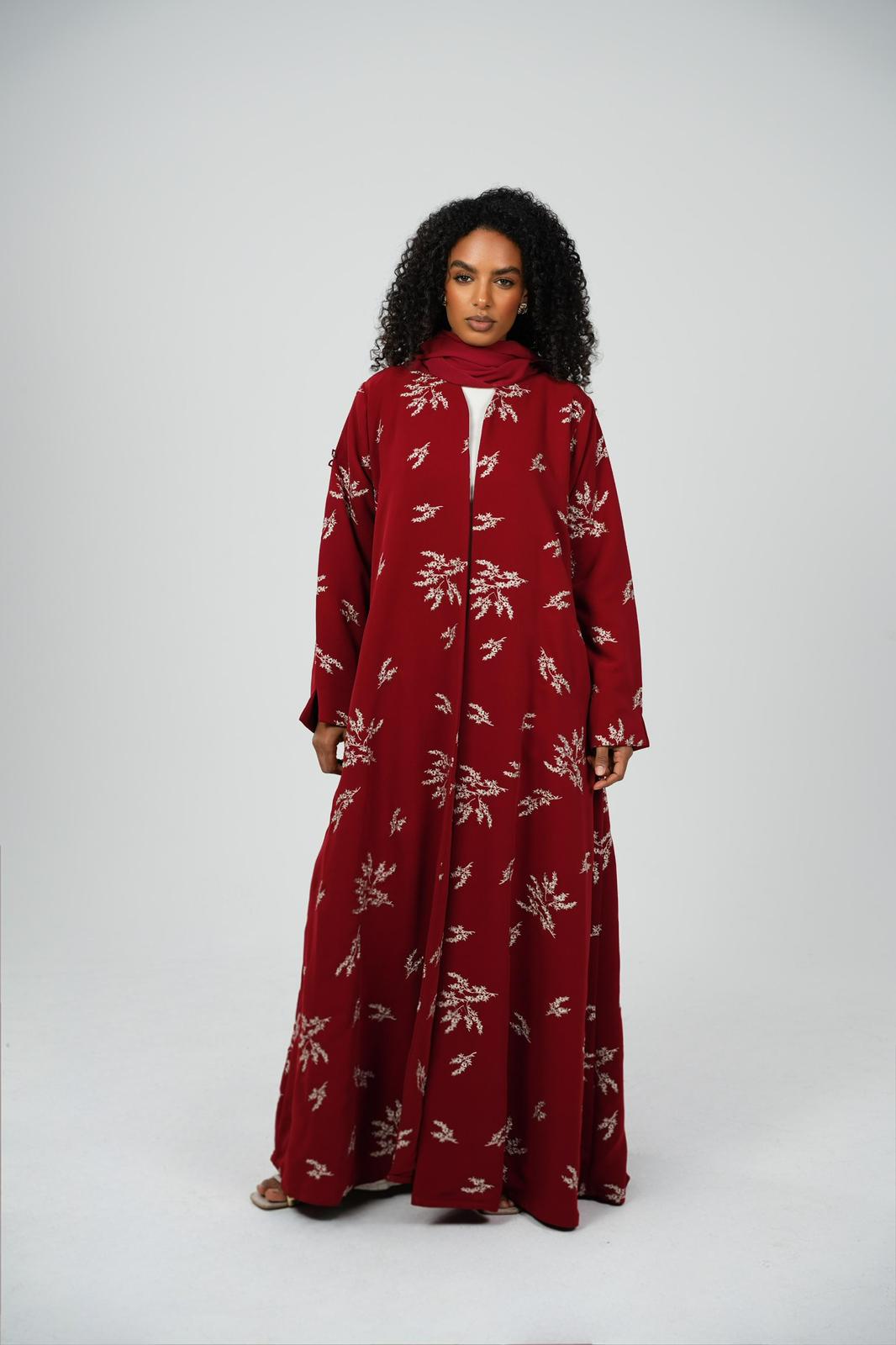 Snowing in Red